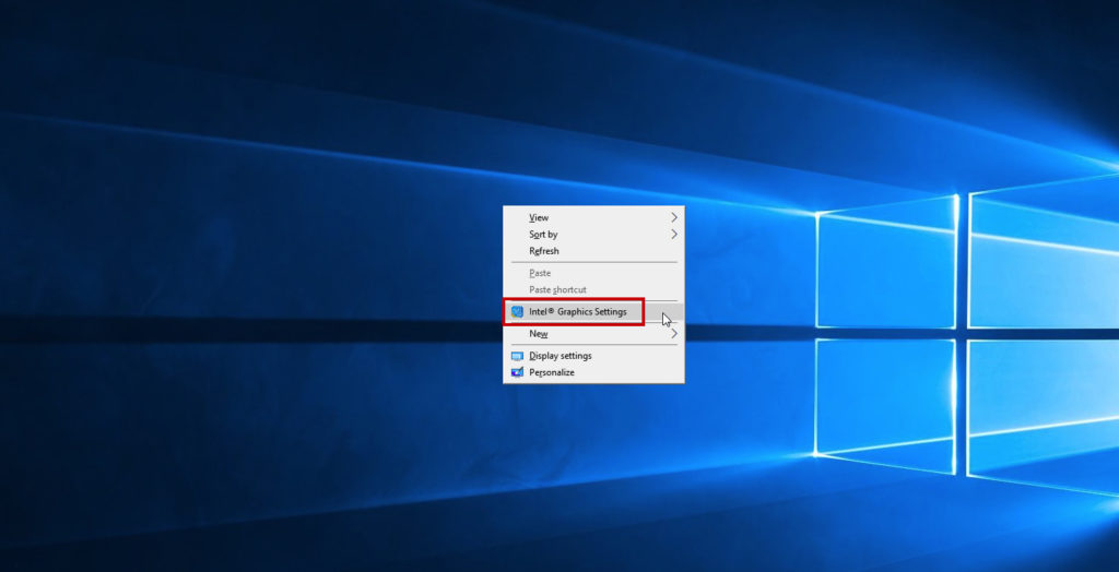 Intel Graphics Settings - How to Set Extended Mode Screen in Windows 10