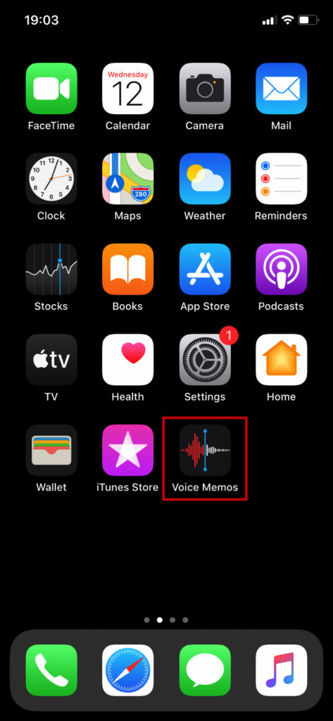 How to Use Voice Memos on iPhone - Run the Mobile App